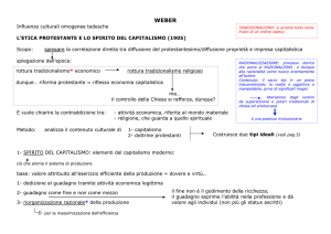 mappa weber - Facoltà di Scienze Politiche