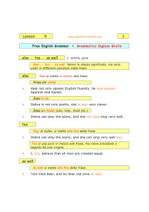 Grammatica inglese gratis, Free English grammar