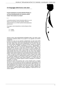 VI Il linguaggio delle forme e dei colori