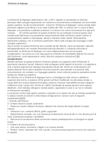 Sindrome di Asperger - CentroMedicoRiabilitativo