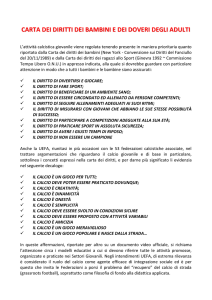 carta dei diritti dei bambini e dei doveri degli adulti