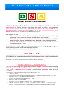 cit tenzione e ne e disturbi specifici di apprendimento