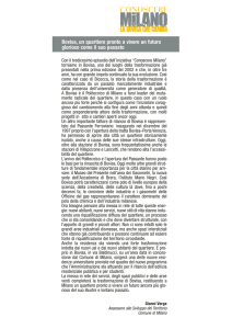 LA BOVISA CHE CAMBIA