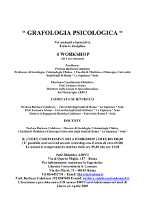 grafologia psicologica