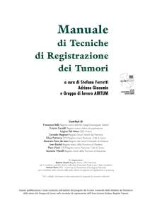 Manuale di Tecniche di Registrazione dei Tumori