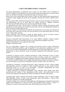 carta dei diritti dell`anziano