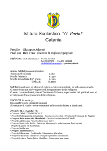 Istituto Scolastico “G. Parini” Catania