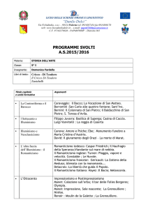 Programma - 5I-Arte-Fardella