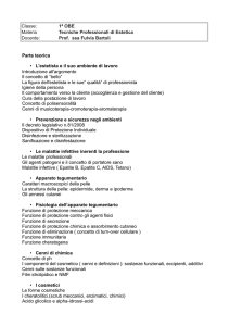 Tecniche Professionali di Estetica