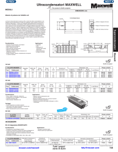MAXWELL Ultracapacitors