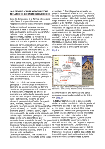 LA LEZIONE. CARTE GEOGRAFICHE TEMATICHE: LE CARTE