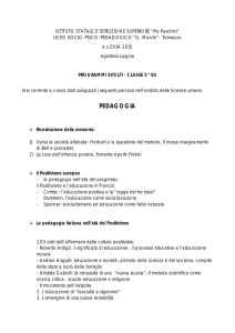 SCIENZE UMANE