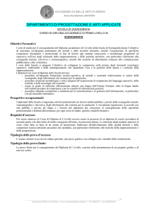 Scenografia - Accademia di Brera