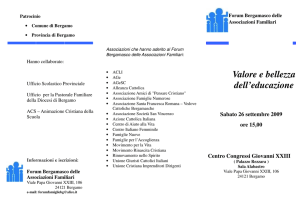 Valore e bellezza dell`educazione