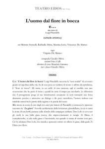 L`uomo dal fiore in bocca e…