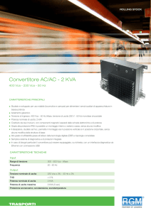 Convertitore AC/AC - 2 KVA