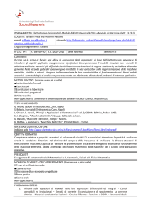 Elettrotecnica - Scuola di Ingegneria UNIBAS