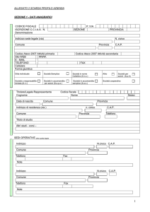 allegato 2 scheda profilo azienda sezione 1