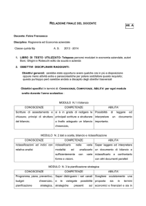 Allegato A Ragioneria ed Economia Aziendale