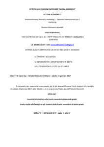 open day istituto MORESCHI