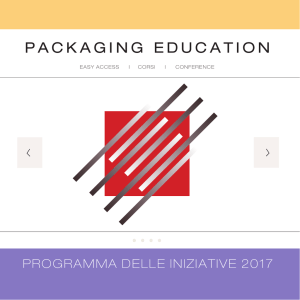calendario - Packaging Meeting