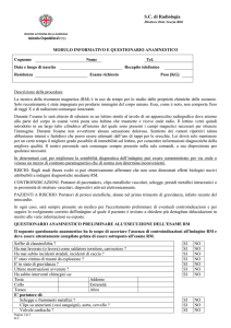 Risonanza Magnetica Cuore con e senza mdc