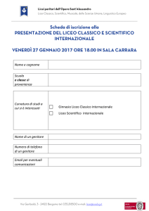 Liceo Scientifico Classico Internazionale