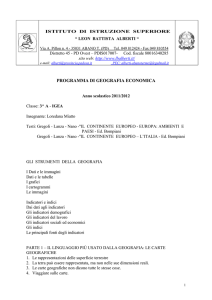 Classe: 3^ B Rag - Istituto di Istruzione Superiore Leon Battista Alberti