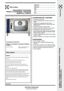 Convezione Crosswise Forno a convezione crosswise elettrico, 6