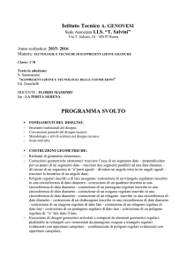 programma di tecn. e tecniche di rappresentazioni
