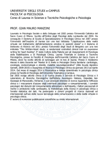Visualizza curriculum vitae