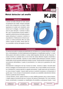 Metal detector ad anello