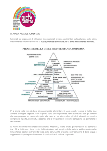 LA NUOVA PIRAMIDE ALIMENTARE Scienziati ed esponenti di