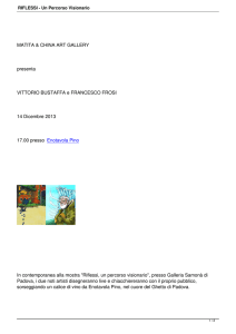 RIFLESSI - Un Percorso Visionario