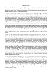 Status e ruoli - Alessandro Grussu