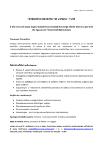 Fondazione Economia Tor Vergata – FUET