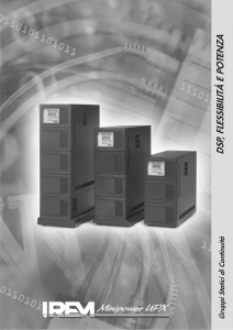 MiniPower UPX Dati Tecnici
