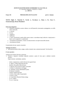 Programma ITA I B 2015-16 prof. L. Sommo