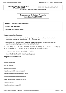 vedi PDF - `Galileo Galilei`