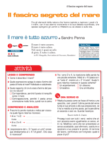 Il fascino segreto del mare
