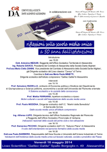 riflessioni sulla scuola media unica a 50 anni dall`istituzione