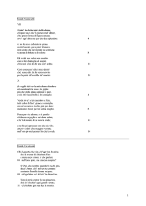 Guido Guinizelli VII Vedut` ho la lucente stella diana, ch`apare anzi
