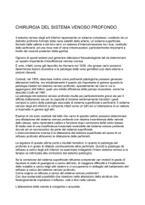CHIRURGIA DEL SISTEMA VENOSO PROFONDO