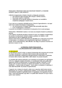 1.4.6.1. Psicologia e pedagogia nella scuola
