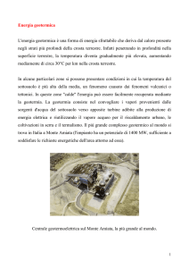 2. Energia geotermica