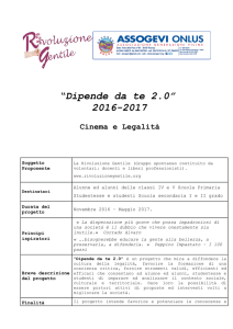 “Dipende da te 2.0” 2016-2017