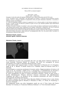 Salvatore Fresta, tenore Antonio Aprile, chitarra francese Salvatore
