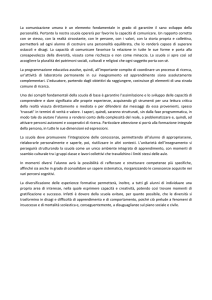 La comunicazione umana è un elemento