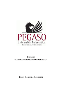 Fattori che influenzano l`apprendimento