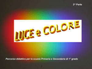 Il linguaggio dei colori in natura